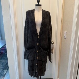 Free People Long Cardigan